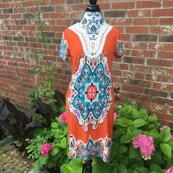 Melissa Paige Dresses & Skirts - NWT Melissa Paige orange dress